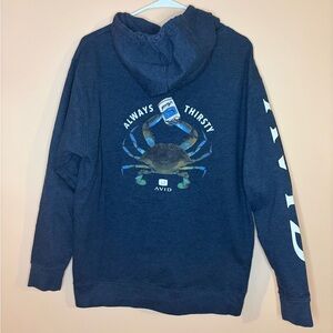 Avid “Always Thirsty” Men’s Fishing Hoodie